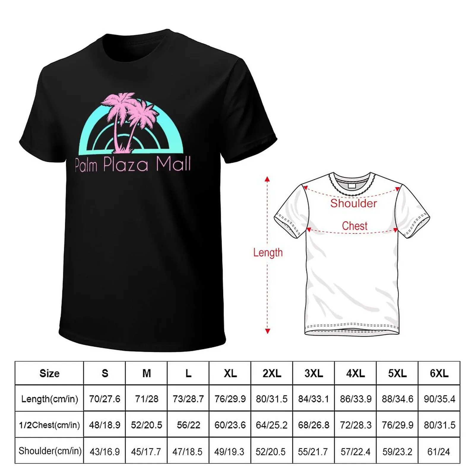 Palm Plaza Mall logo T-Shirt anime sublime t shirt sweat shirt funny t shirts for men