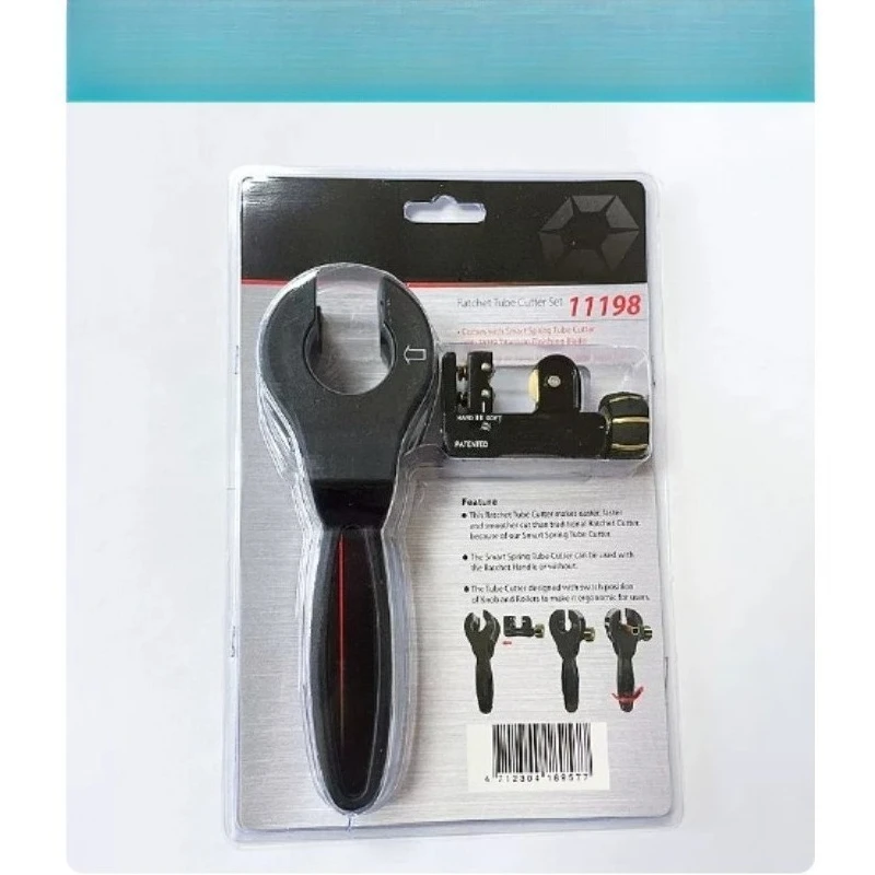 Ratchet Pipe Cutter 4-22mm Model 11195/11198 For Copper Aluminum Stainless Steel Tube Cutting Work