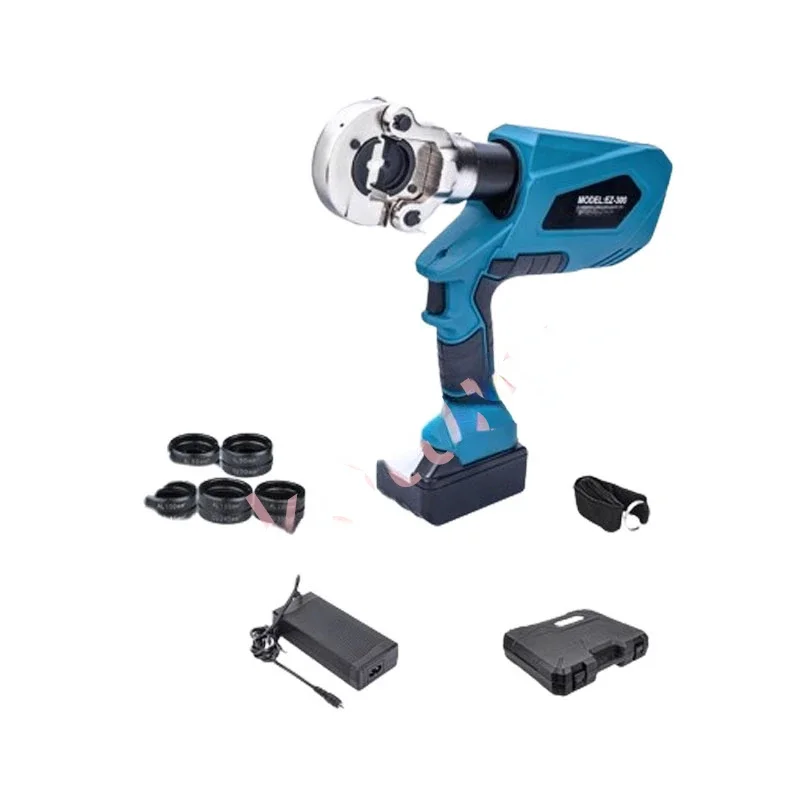 Digital Display Rechargeable Hydraulic Pliers EZ-300/EZ-400 Electric Hydraulic Crimping DC18V/4.0Ah Charging Crimping Pliers
