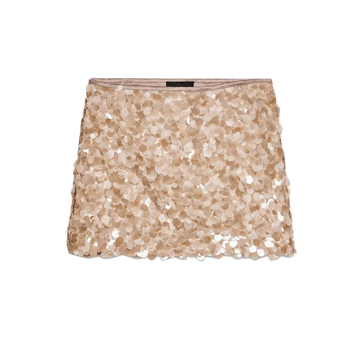 Summer New Women's Design  ort f-length Skirt with Inner  Bead Decoration Stand Version A-line Skirt