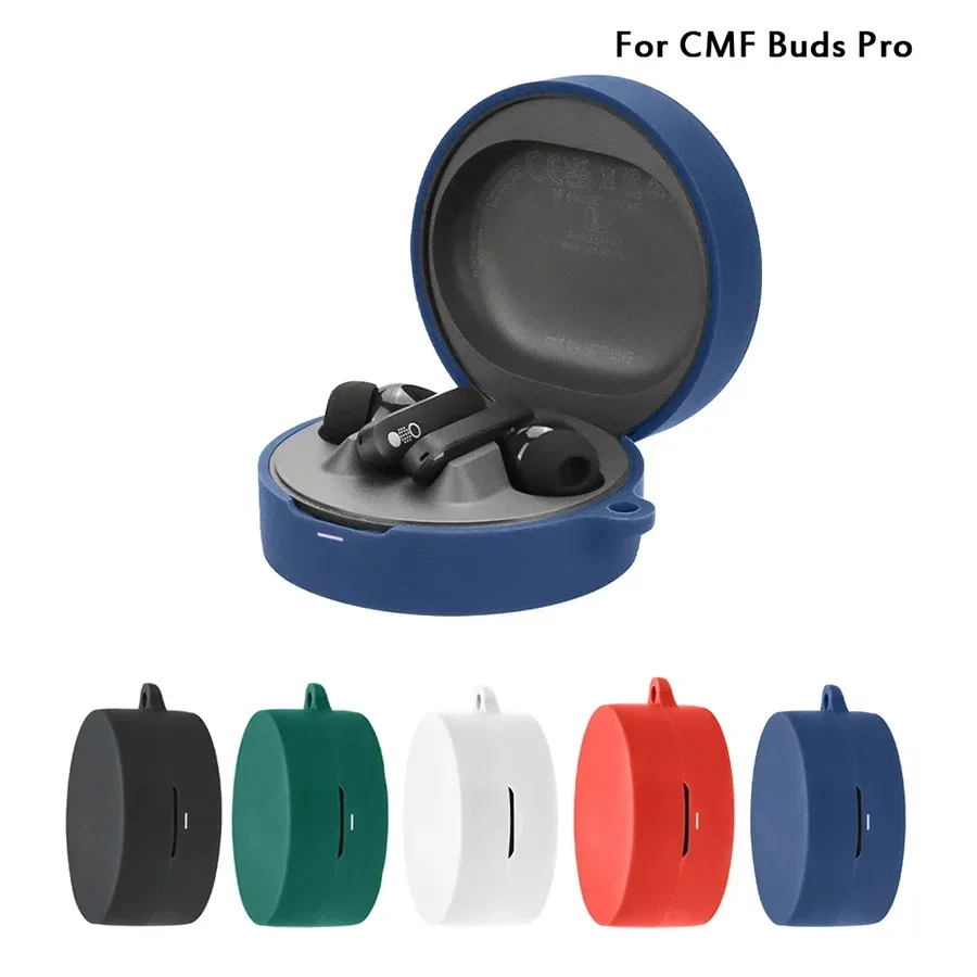 

Silicone Protective Case For CMF Buds Pro Cover Candy Color Soft Earphone Cover For CMF by Nothing Buds Pro