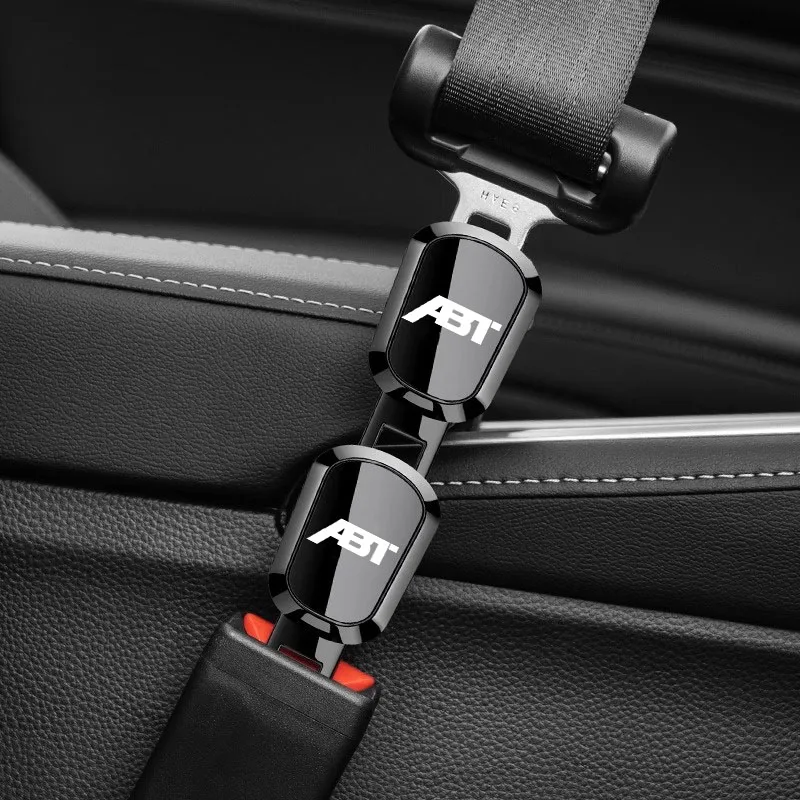 

1pc Car Seat Belt Extension Plug Metal Seat Belt Clip Adjustable Extender For Audi Abt RS3 RS4 RS5 RS6 RS7 S4 S5 S6 SQ7 TT Car