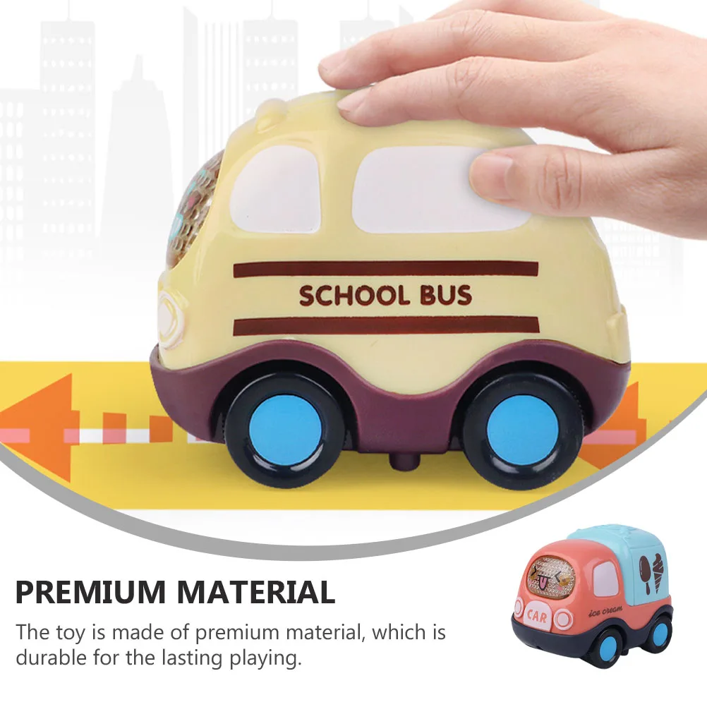 

5 Pcs Cartoon Toys Kids Small Plaything Children Playthings Interesting Inertia