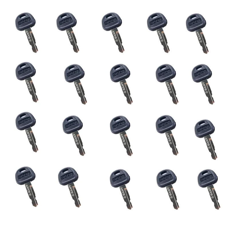 SY75 60 85 135 215 245 Original General Open the door and start Bulldozer Loader 5PCS Heavy Equipment Ignition Key