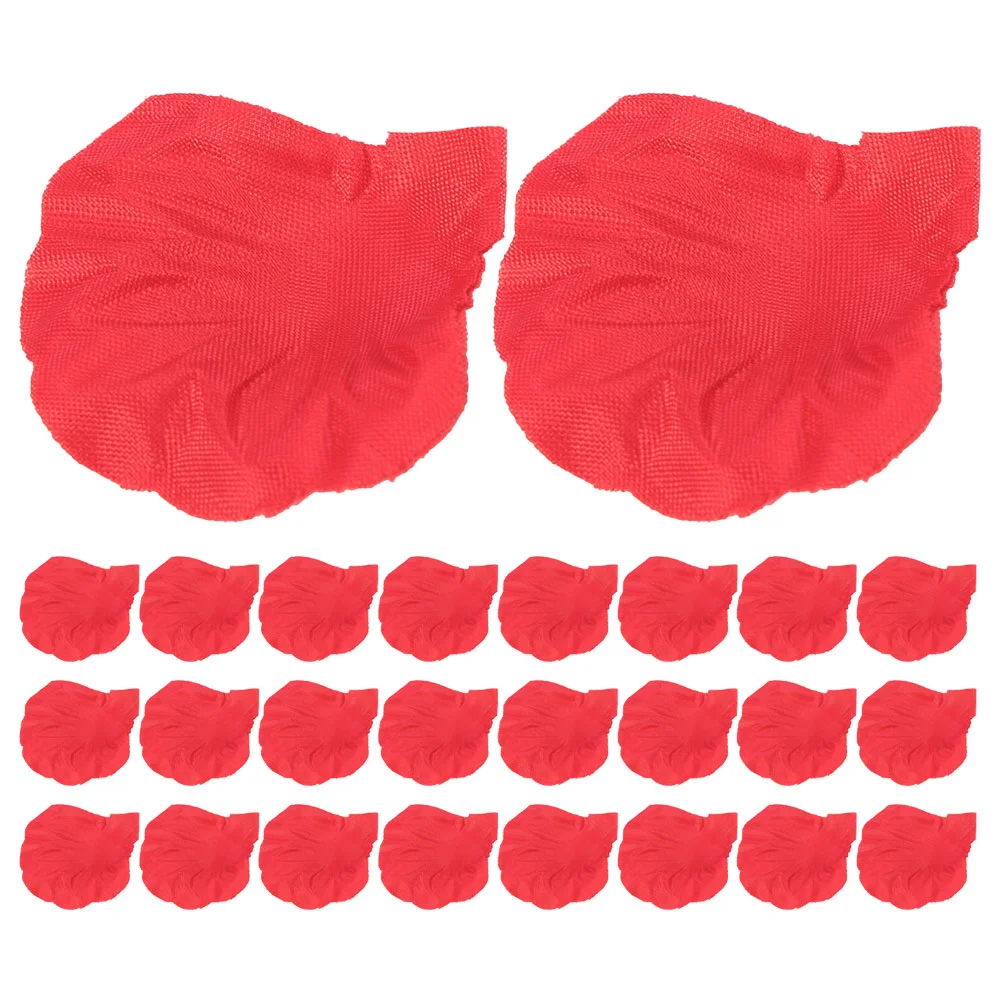 

1000 Pcs Artificial Petals Rose Fake Non-woven Fabric Engagement Party Decoration Simulation Bride Flower Table Scatter