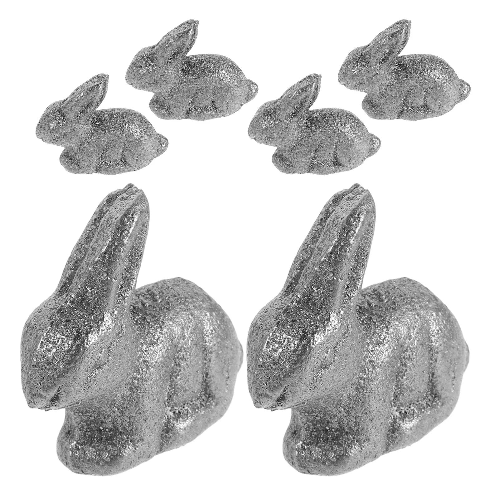 

6Pcs Metal Rabbit Cooking Tool Natural Iron Supplement for Vegans Pregnant Women Athletes Iron Deficiency Support