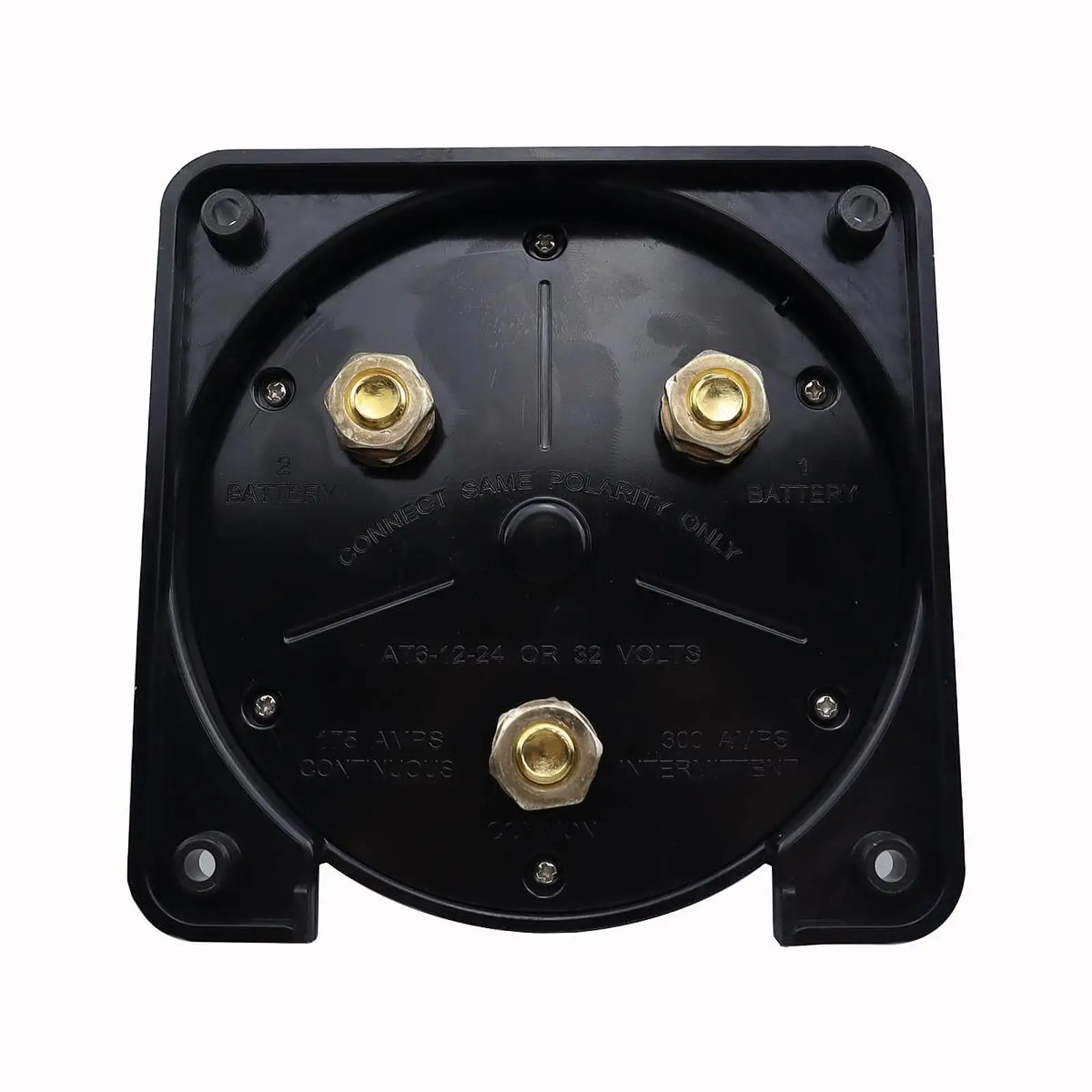 

Marine Battery Disconnect Switch with Rotary Knob Easy Install for RV Trailer Car Boat Electric Power Safety