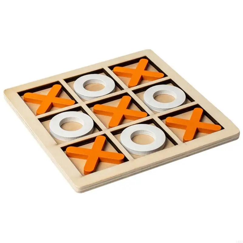 Trò chơi bảng Y88D Tic-Tac-Toe Quà tặng sinh nhật Đồ chơi trò chơi não cho trẻ 6-8 tuổi