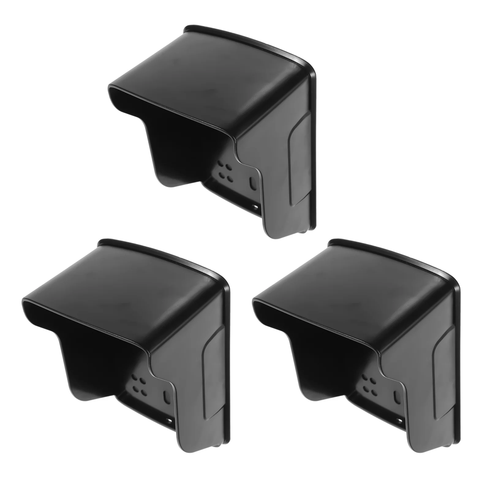 

3Pcs Waterproof Doorbell Cover for Outside Plastic Weatherproof Protector for Access Control Machine Fingerprint Device Rain Sun