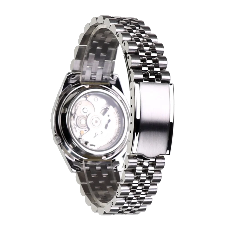 New 19mm Silver Steel Watch Band For S 5 Snxs73k1 Snxs75k1 Snxs77k1 Snxs79k1 Snx79j1 Change Bracelet Strap ModS Replacement