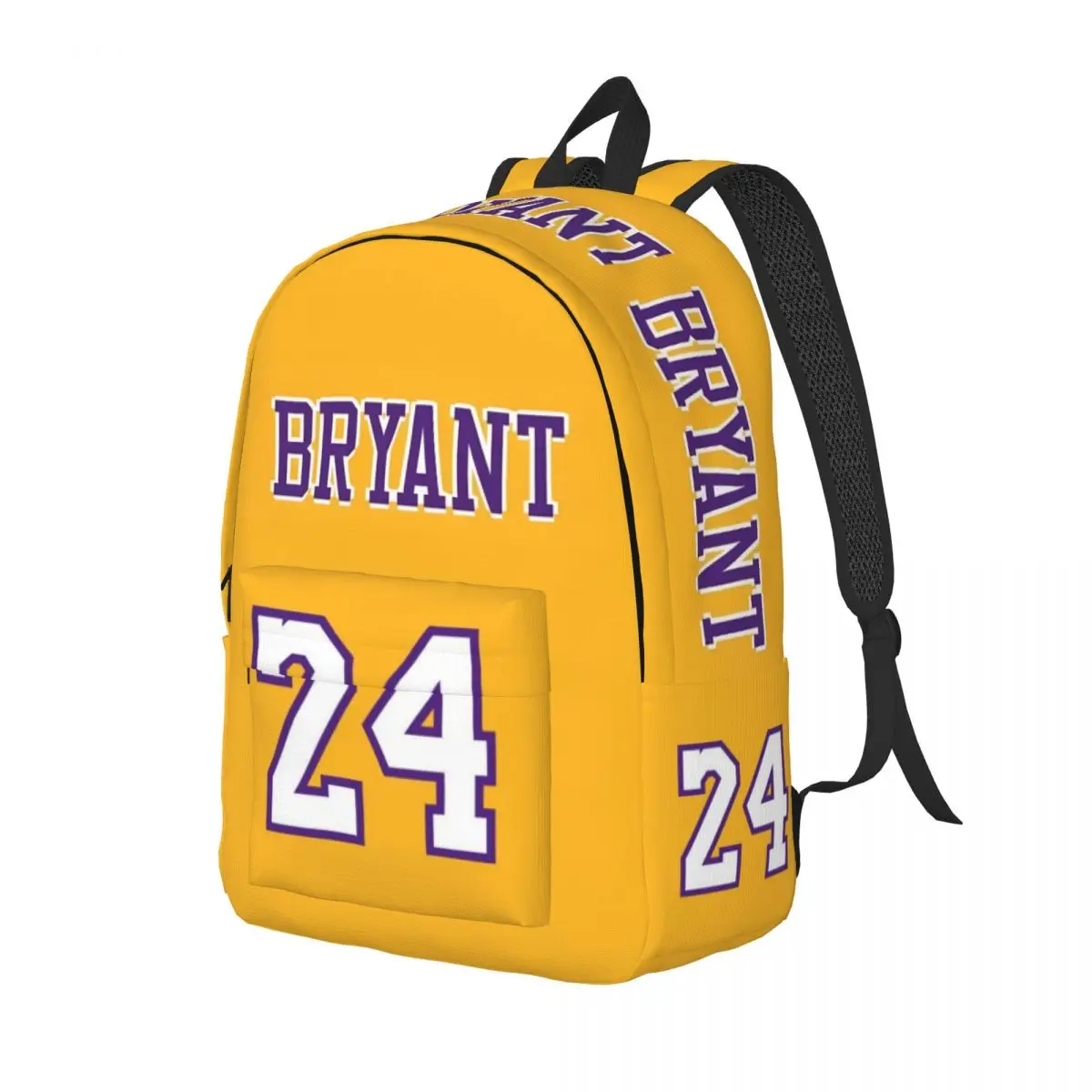 K-Kobe-Bryant Printed Lightweight Casual Schoolbag For School, Outdoor, Shopping, Office 15.7in 17.7in