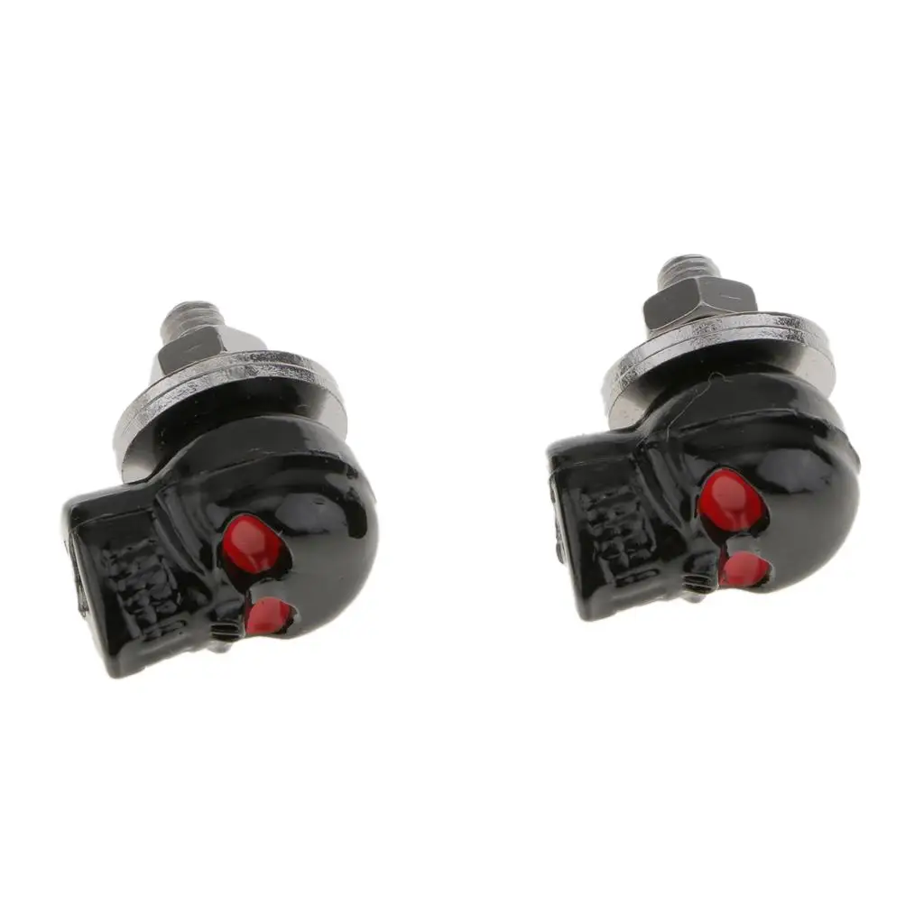 

2Pcs Shape License Frame Bolts for Motorbike Car Set