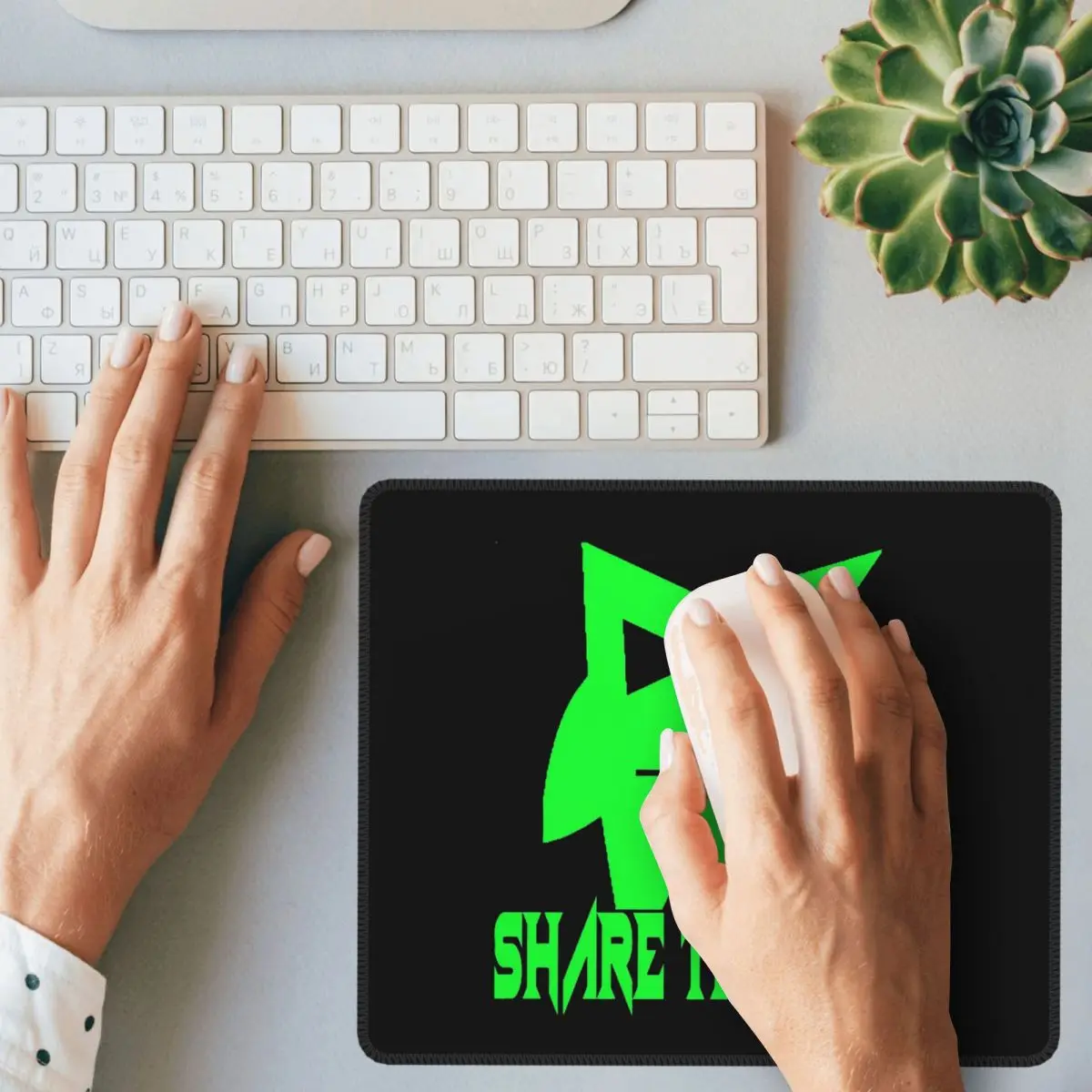 Share The Love Prime Series 48 Mouse Pad Computer Keyboard Mouse Mat Gamer PC Laptop Desk Mat Office Accessories Table Mats