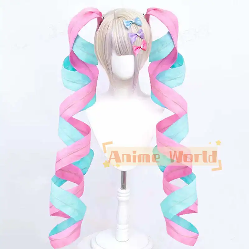 Anime Needy Streamer Overload MGkawaiiAngel-chan KAngel Cosplay Wig  Halloween