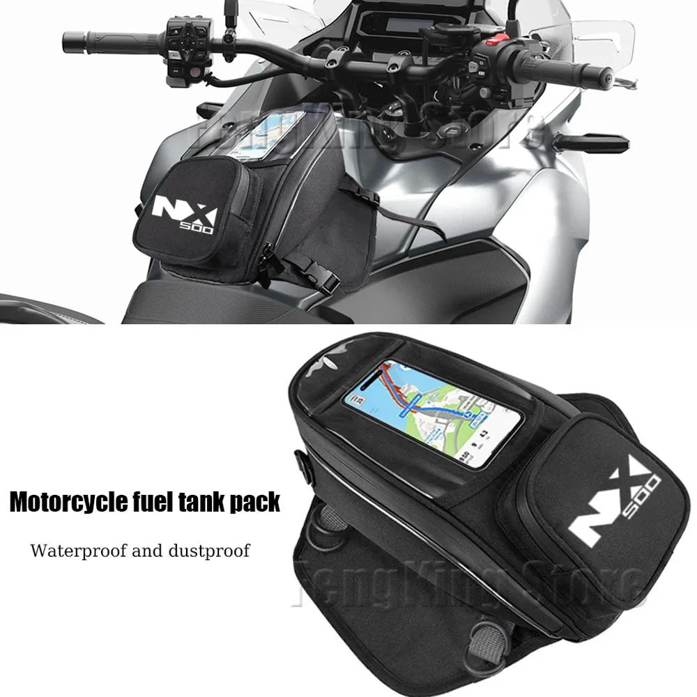 

For HONDA NX500 NX400 NX500 NX400 Motorcycle fuel tank navigation bag waterproof large capacity fuel tank bag