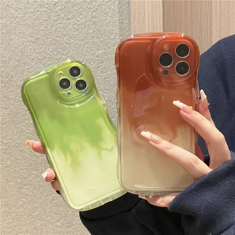 Retro summer Matcha tea Green iced coffee Phone Case For iPhone 15 14 13 12 11 Pro Max 14 Plus Case Cute Luxury shockproof Cover