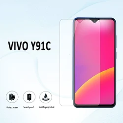 For Vivo Y91C Y91 Tempered Glass For Vivo Y89 Y85 Y83 Y81 Y79 Y97 Y95 Y93 Y91i U1 Y93 Lite 1820 Screen Protector Film Cover