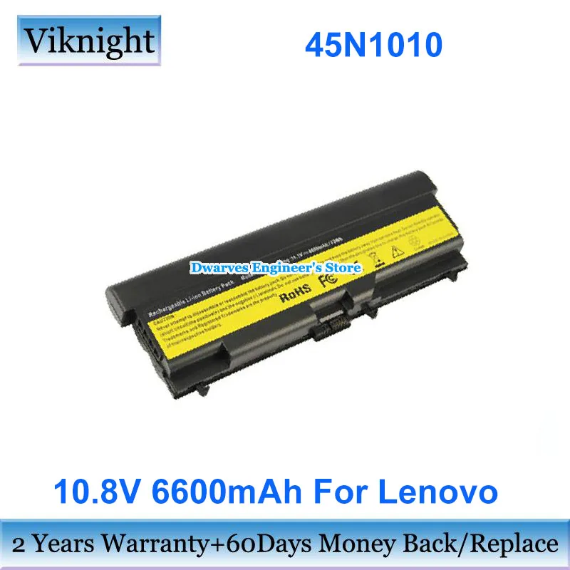 

New 10.8V 6600mAh Replacement Laptop Battery 45N1010 45N1011 51J0500 For Lenovo ThinkPad T410 T510 T520 W510 L520 T520i SL410