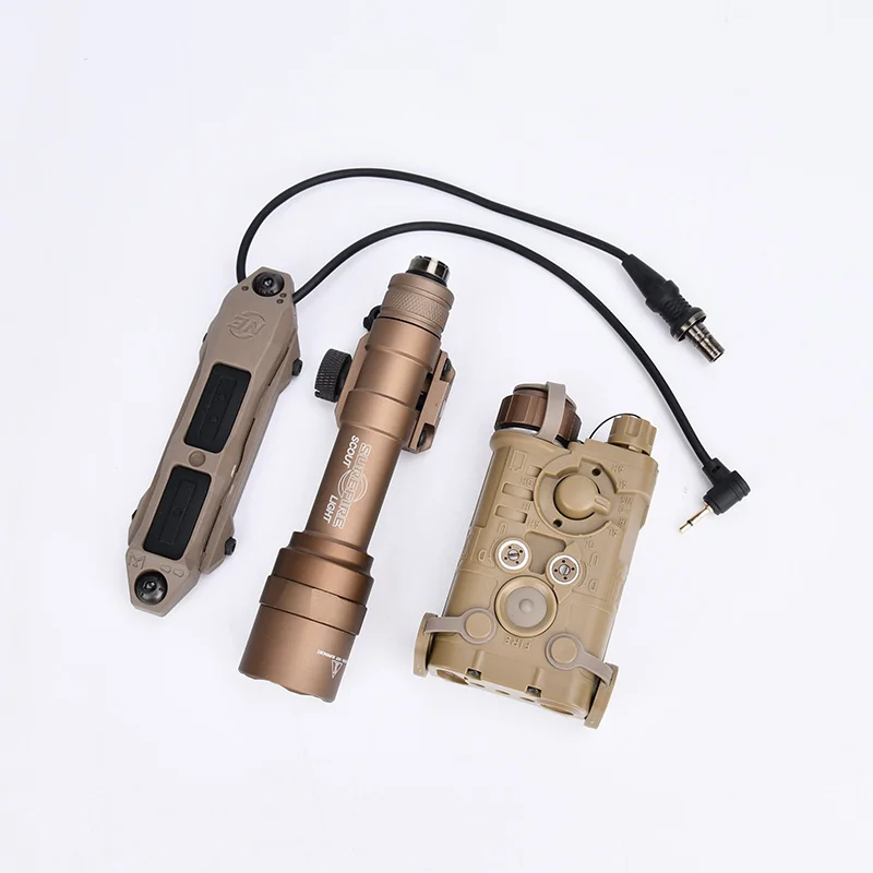 WADSN Tactical NGAL Red Green blue Laser M600 M600U M300 M300A Tactical Flashlight  White Scout LED Light Airsoft Accessories ﻿