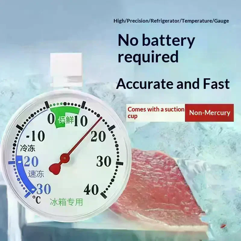 Freezer Fridge Refrigeration Temperature Gauge Home Use Kitchen Accessories Tools Refrigerator