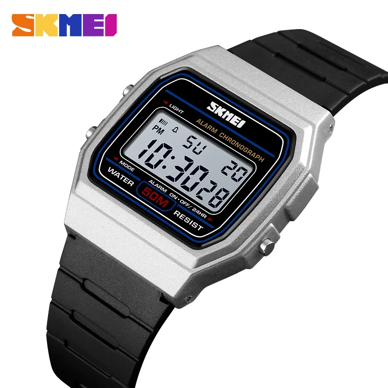 SKMEI Fashion Sports Couple Watches Women Digital Watch Waterproof Display Date Week Female Wristwatch Relogio Feminino 1412