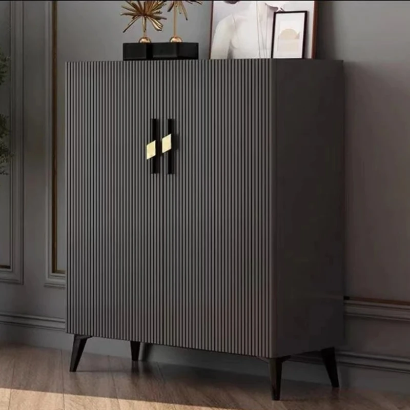 Hallway Large Capacity Shoe Cabinet Space-Saving Modern Home Shoe Cabinet Wood Drawer Type Meuble Chaussures Organizer Furniture