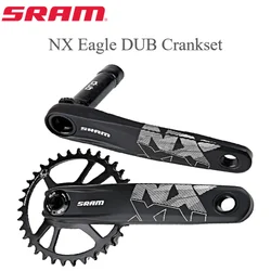 SRAM NX EAGLE Crankset DUB 34T 32T 170mm 175mm 6mm Offset MTB Bicycle Crankset ChainWheel Bottom bracket