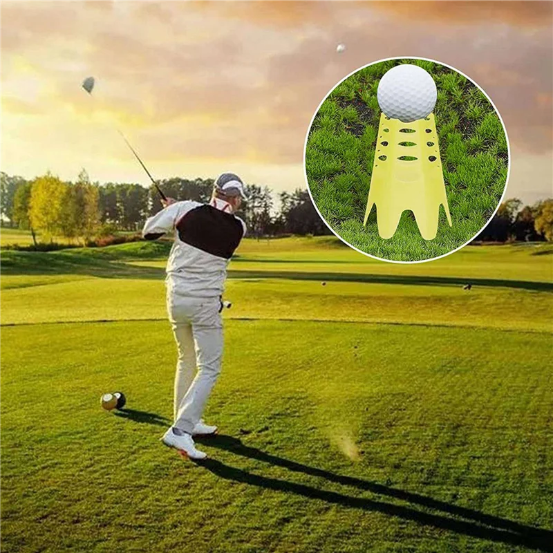 

A35F New Golf Simulator Tees,72 Pcs Indoor Golf Tees Golf Mat Tees Plastic Golf Tees Practice Golf Tees,Tall + Short