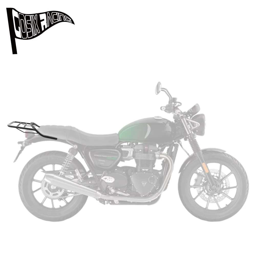 Piezas de accesorios para motocicleta Street Twin Street 900 Scrambler 900, portaequipajes, portaequipajes, estante trasero