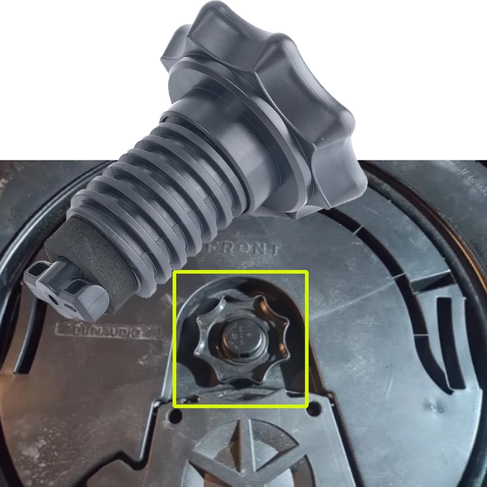 Vis Support Roue De Secours Audi A7 4G 11-14 Vis De Fixation De Roue De Secours Avec écrou PVC Noir Boulon Plastique Noir Audi A3 Q7 1kd803899