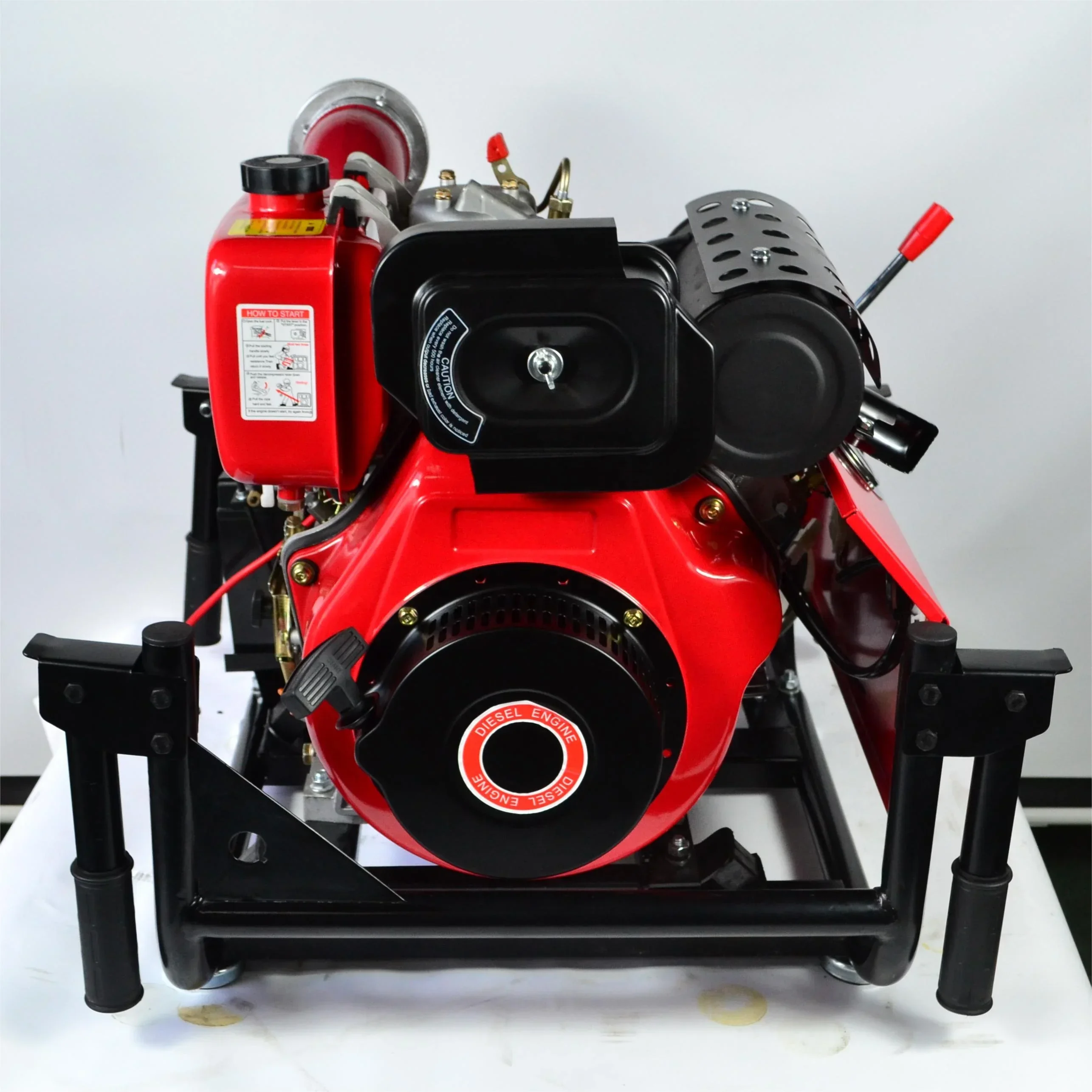 New Type 192F 13hp 2.5inch Cast Iron High Pressure Fire Fighting Pump Set
