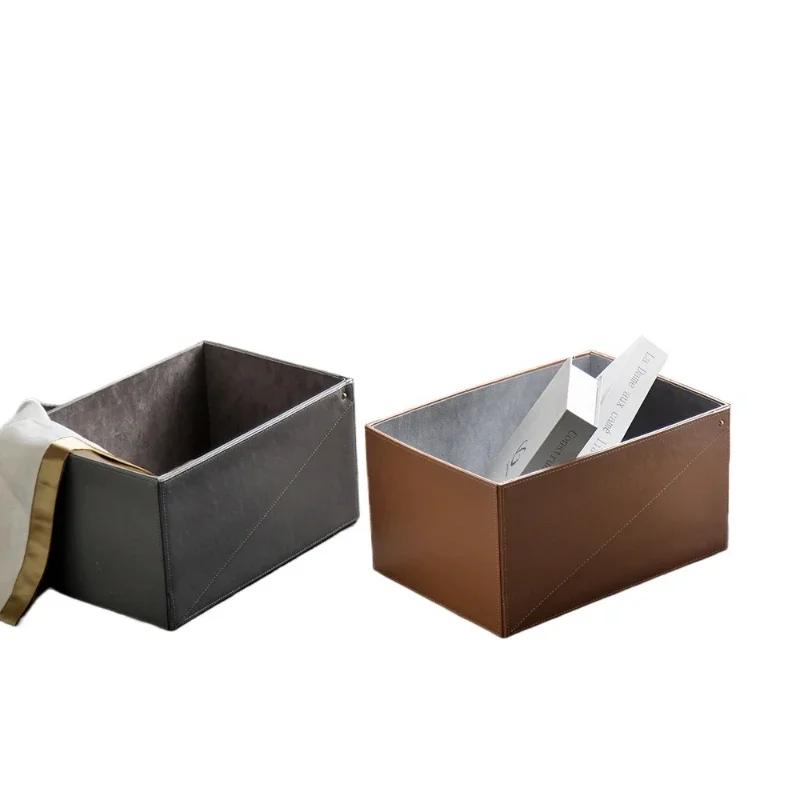 

Arch art, storage box, leather material, storage box, home furnishing