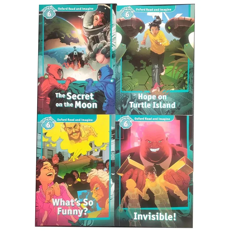 

4 Volumes L6 Oxford Read and Imagine Children's Story Books From Oxford University Press