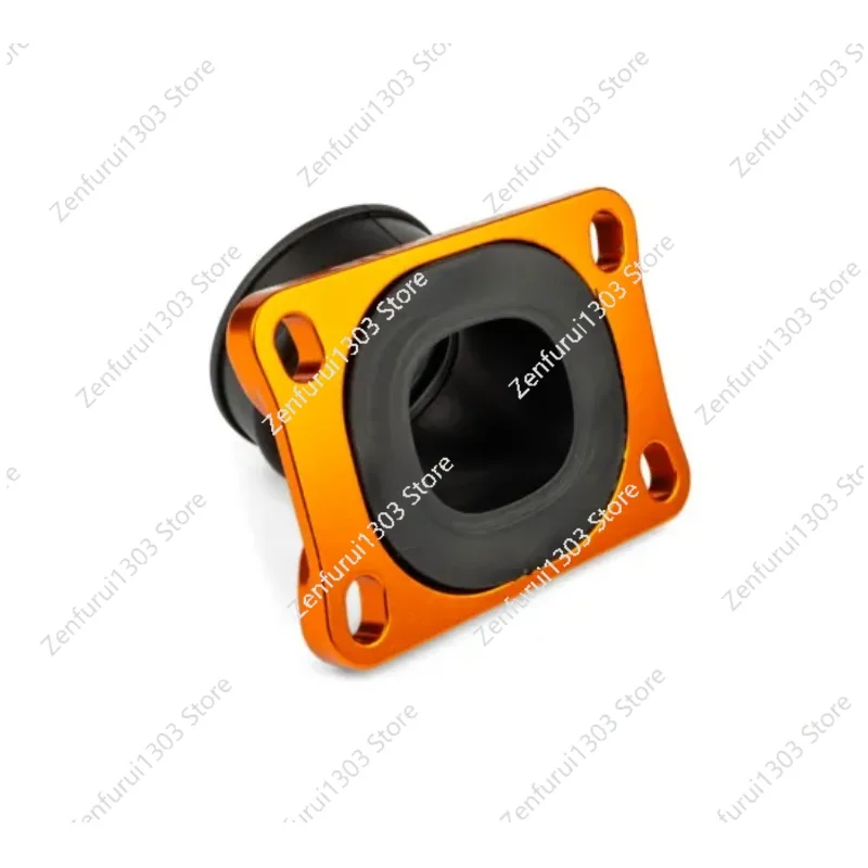 Milling Machined Motorcycle Parts Aluminum Anodized Intake Manifold