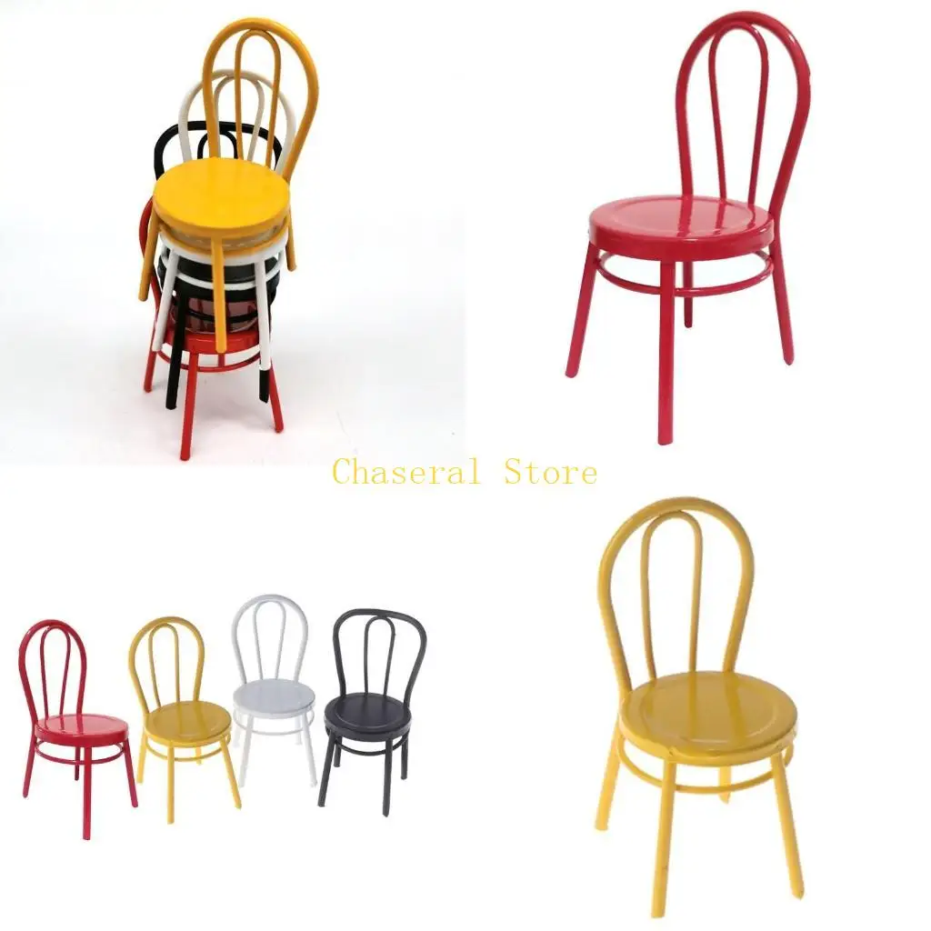 プレイハウスアクセサリーガールズミニランドスケープレイーのためのE7ceモデルチェア家具像