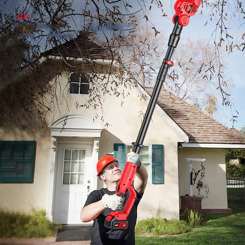 New Lithium-Ion Battery-Powered High-Reach Pruning Shears, High-Power Handheld Garden and Horticultural Pruning Shears - view 6