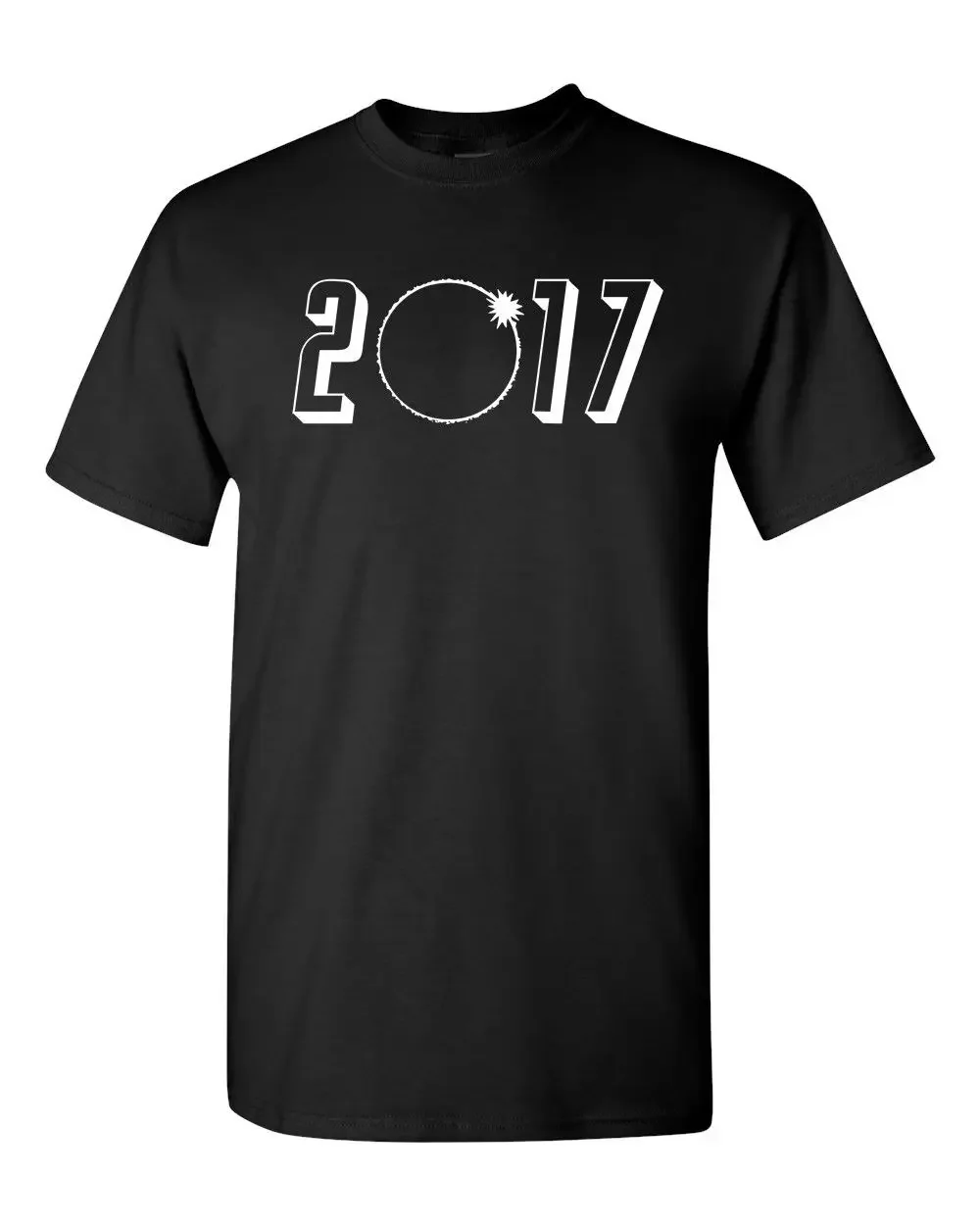 Solar Total Eclipse Sun Moon August 21 2017 Men''s Tee Shirt 1652