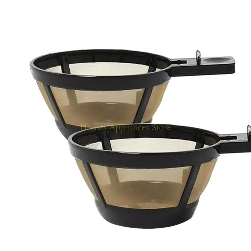 D0AB 2 PCs Kaffeemaschinen Filterkaffee Infuser Kaffeesieger Kaffeefilter Tasse