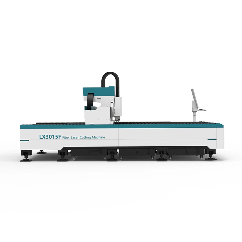 LX3015F--Lxshow Optical 3015 Corte láser de fibra de plataforma única a través de acero Cnc