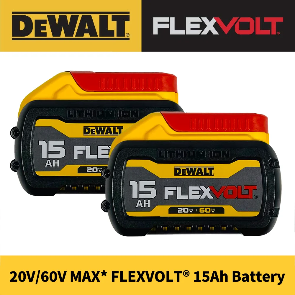 

Для Dewalt FLEXVOLT аккумулятор DCB615 20 В/60 В макс. 15 Ач литий-ионный аккумулятор 21700 аккумуляторная батарея комплект аккумуляторных электроинструментов