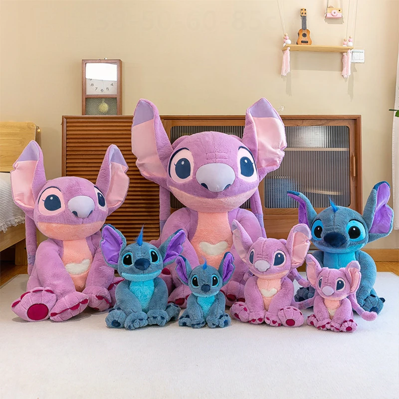 

Disney Cute Stitch плюшевая игрушка-кукла подушка Baby Lilo and Stitch Angel плюшевые мягкие игрушки детский подарок на день рождения и Рождество для детей