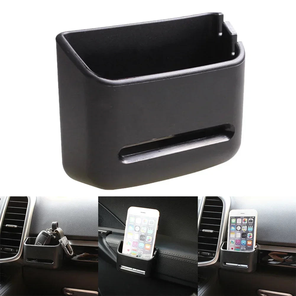 Organizer Storage Box Mobile Phone Holder Replacement Accessories Black Bracket For Coin Card Interior Supplies