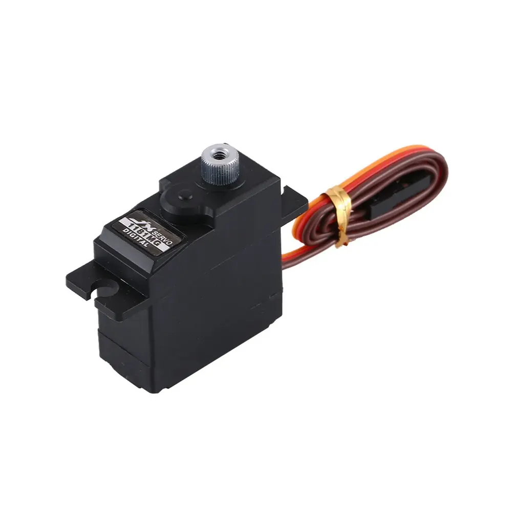 Servo digitale JX RC PDI-1181MG Servo con ingranaggi in metallo da 17 g per WLtoys 144001   WPL RC Auto B1 B16 B1/16 B24 C14 C24 Elicottero Aereo