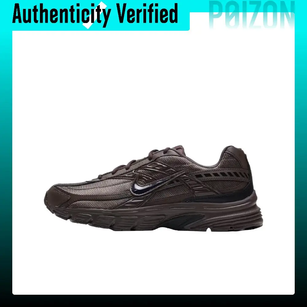 Nike Initiator Comfortable Breathable Low top Casual Shoes Men's Brown Silver 394055-200