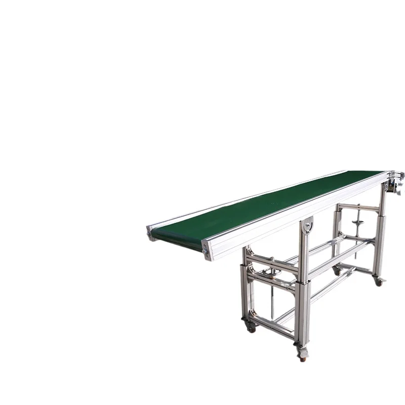 Climbing conveyor belt, small electric chain conveyor, mesh curtain, mask assembly line, express conveyor, sorting belt