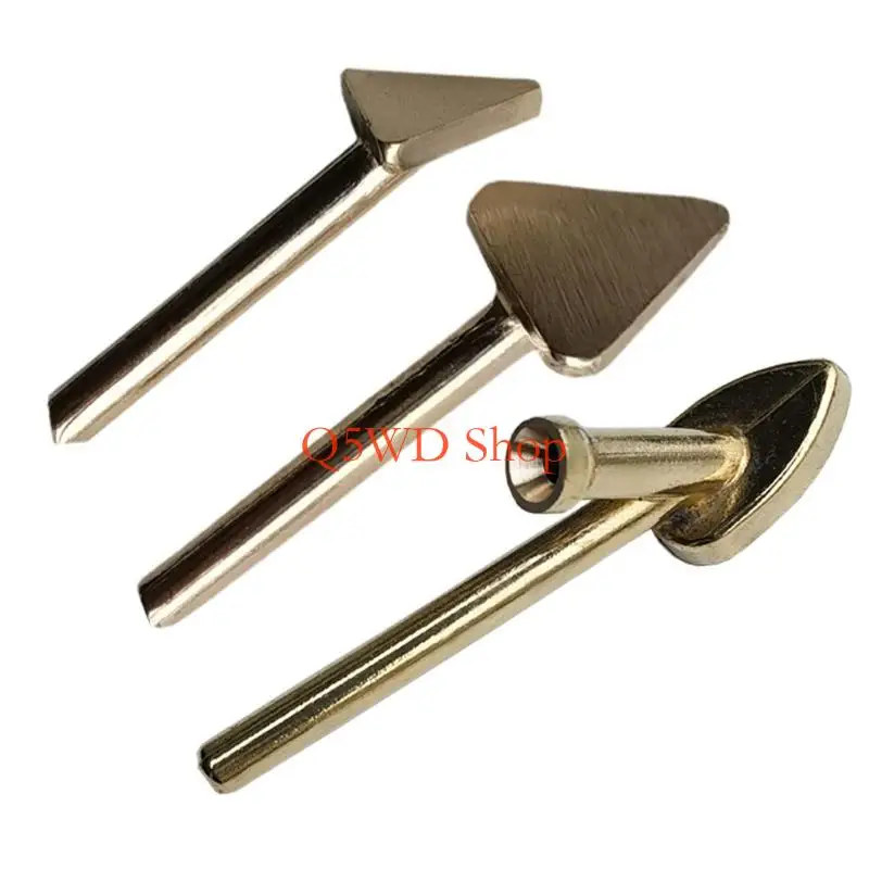 Q5WD Triangle Plastic Welding Replacement Tips Plastic Welder Tips Smoothing Tip Repair Tool for Car Bumper,Kayaks,Dashboard