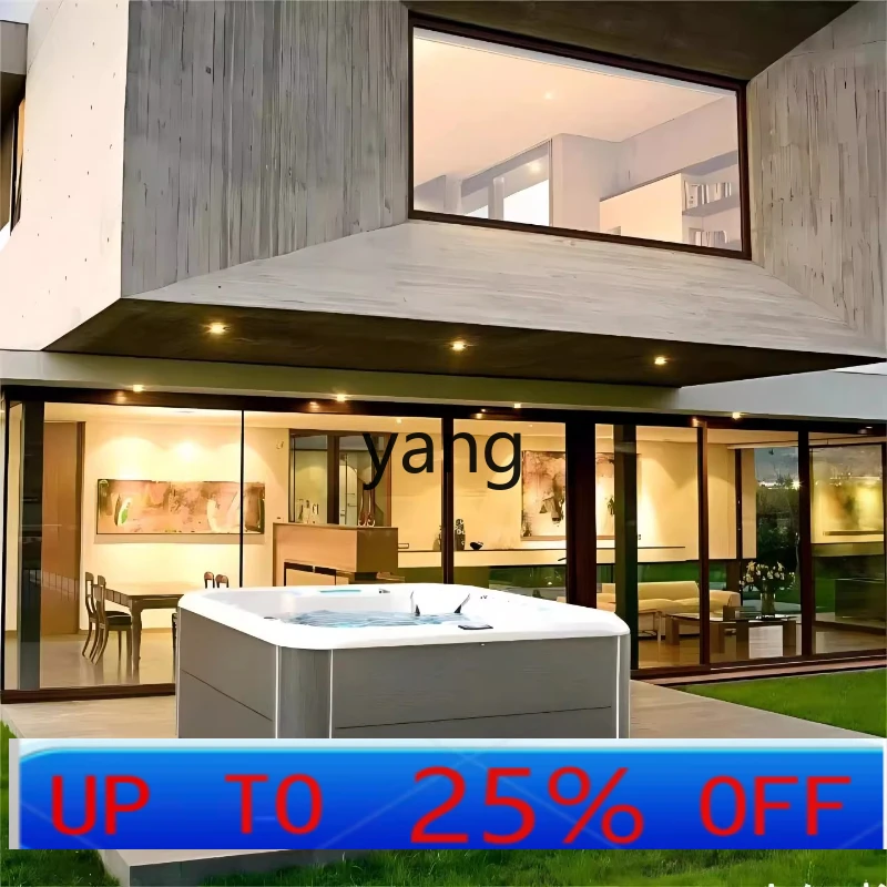 

LH hot spring bath acrylic intelligent constant temperature heating bed and breakfast surfing bubble pool