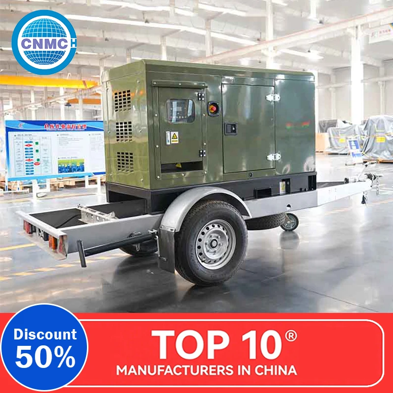 Customizable Silent Generator 50KW/80KW/100KW/200KW Set Emergency Power Supply Suitable for Industrial & Commercial Activities