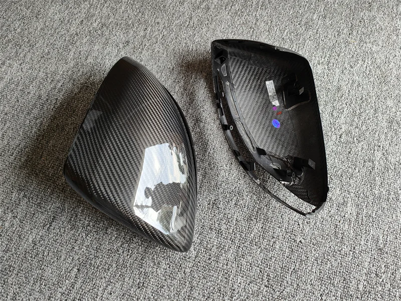 New Dry Carbon Fiber Ultra Light Power Upgrade Rearview Mirror Cover Body Kit for AMG GT G GT53 W205