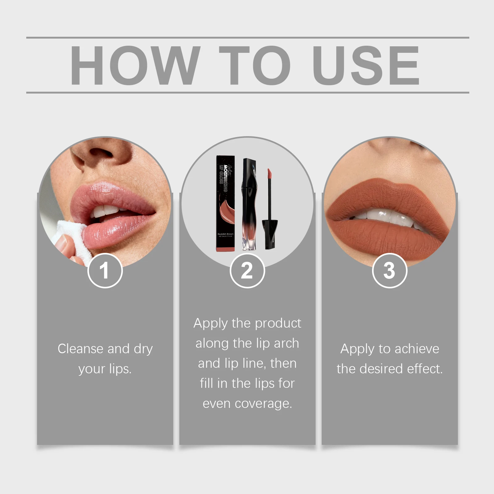 ملمع شفاه مرطب من زيفوكو، مجموعة خريف وشتاء غير لامعة، تركيبة مقاومة للماء تحافظ على لون الشفاه نابضًا بالحياة والمرقعة